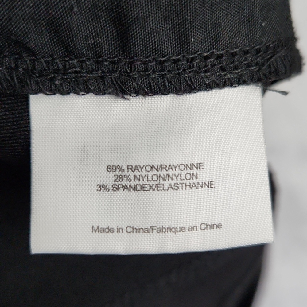 *Tory Burch Black Slim Leg Career Dress Pants Size 6 - Picture 8 of 13